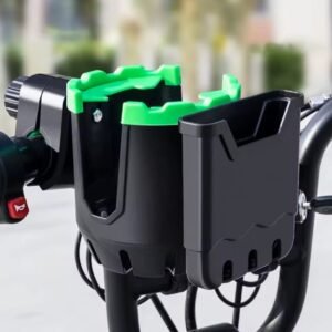 2-In-1 Universal Cup Phone Drinks Holder Bicycle Adjustable Cell Phone Holder Water Bottle Multifunctional Universal Cup Holder