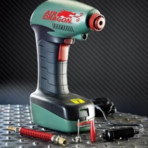 Air Dragon Portable Air Compressor Build in Light Great For Sport Ball, Pool Toys, Air Mattresses