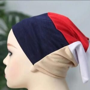 Multicolor Women’s Jersey 4-in-1 Underscarf Tube Cap – Soft, Stretchable Hijab Inner (Random color)