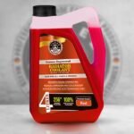 THREE GUYS Radiator Coolant Red – Premium Grade | Car Engine Coolant | German Engineered (4L)