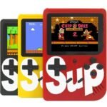 SUP Player Game Console | 400 in 1 Handheld Retro | 3" LCD Screen | Rechargeable Battery | TV Compatible  (Random Colour)