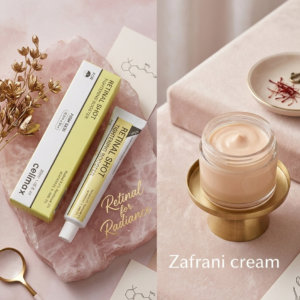 Deal Pack – 15ml Retinal Serum for Firm & Smooth Skin + Zafrani Whitening Cream 200g | Brightening & Dark Spot Reduction Formula