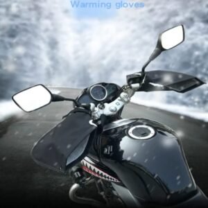1 pair Universal Handle Gloves For Bike – Winter Motorcycle Riding Gloves, Windproof And Warm Hand Protection For All Bikes